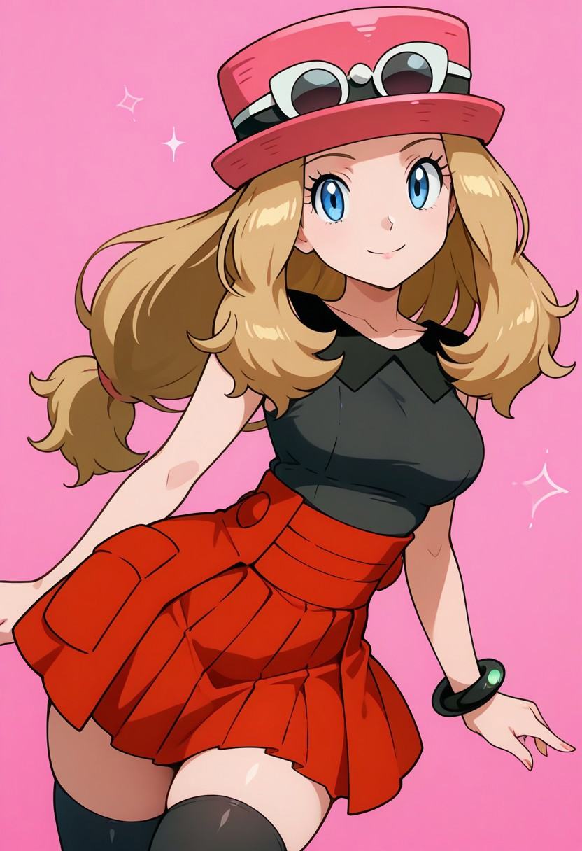 zzSerena,  solo,  long hair on Tensor.Art