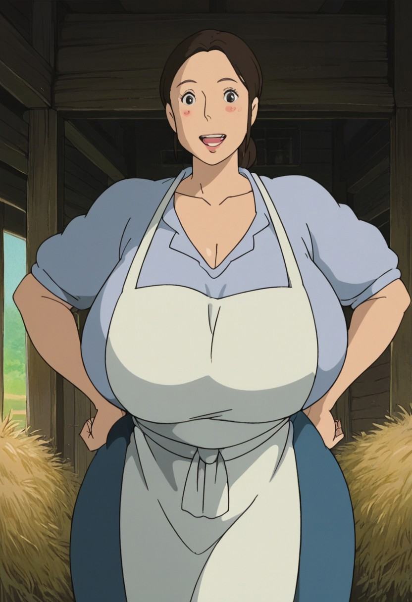 1girl,  mature woman,  gigantic breasts on Tensor.Art