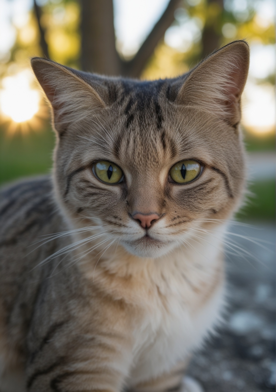 Close-up photo,  of a Cat,  soft lighting on Tensor.Art