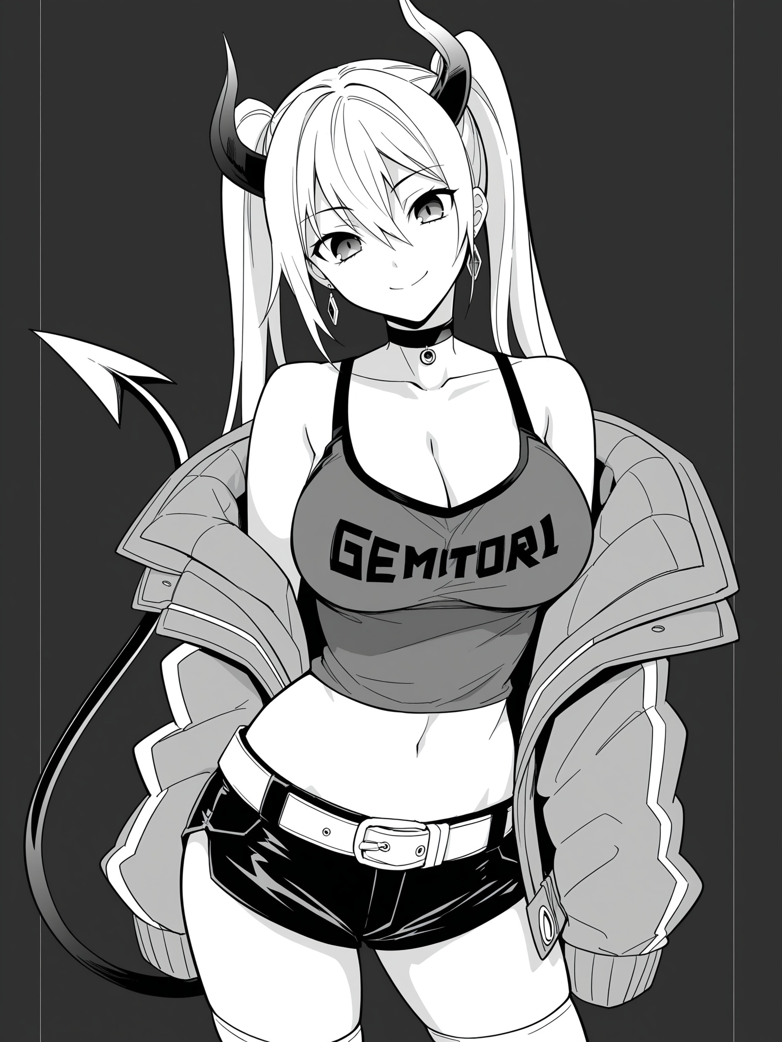 comic,  greyscale,  1girl on Tensor.Art
