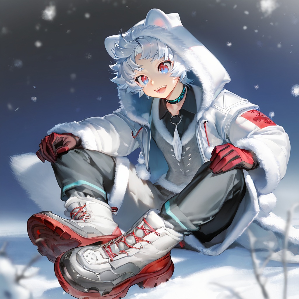 1boy,  qanipalaat_\(arknights\),  gradient eyes on Tensor.Art