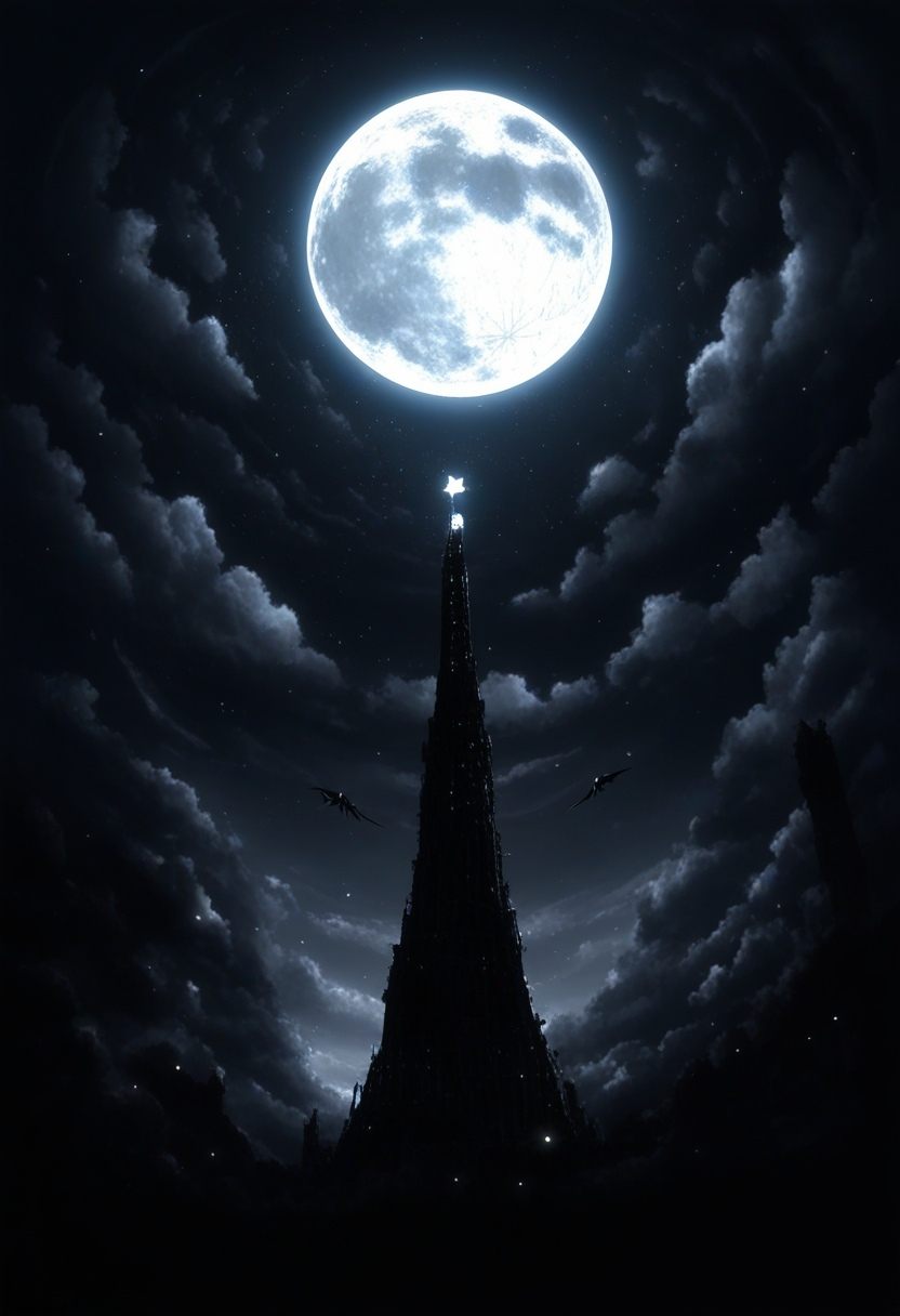 no humans,  scenery,  dark on Tensor.Art