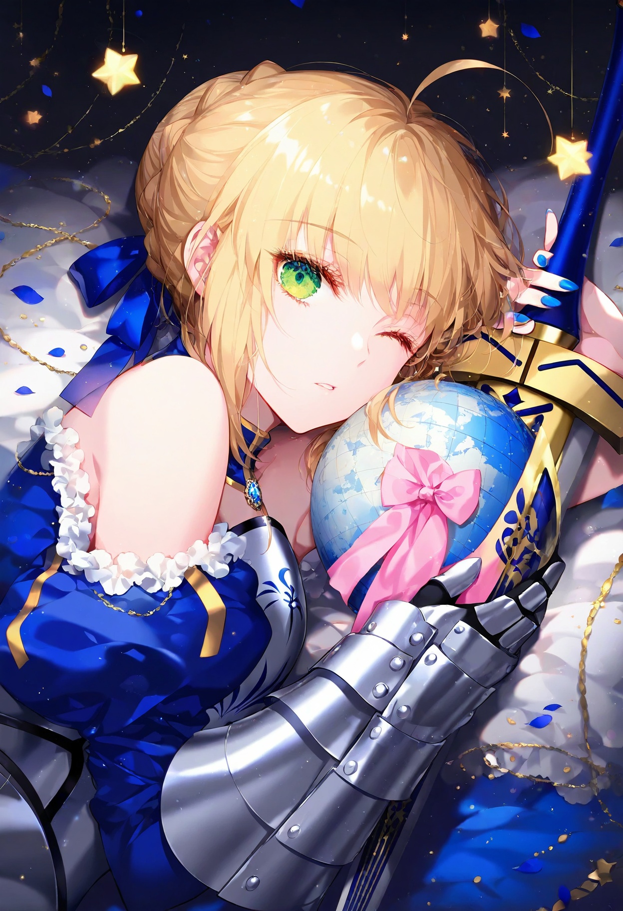 1girl,  (artoria_pendragon_\(fate\):1.20),  (saber_\(fate\):1.20) on Tensor.Art