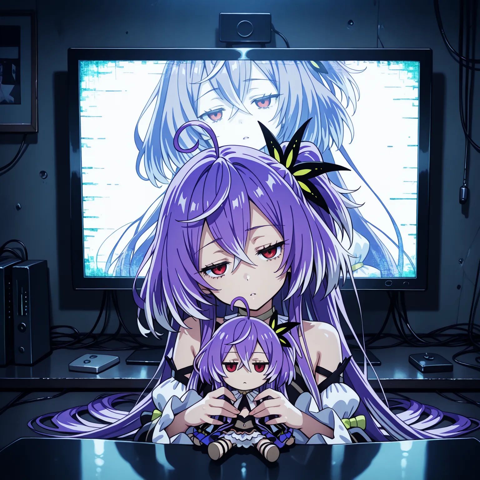 1girl,  shisui kiki,  head tilt on Tensor.Art