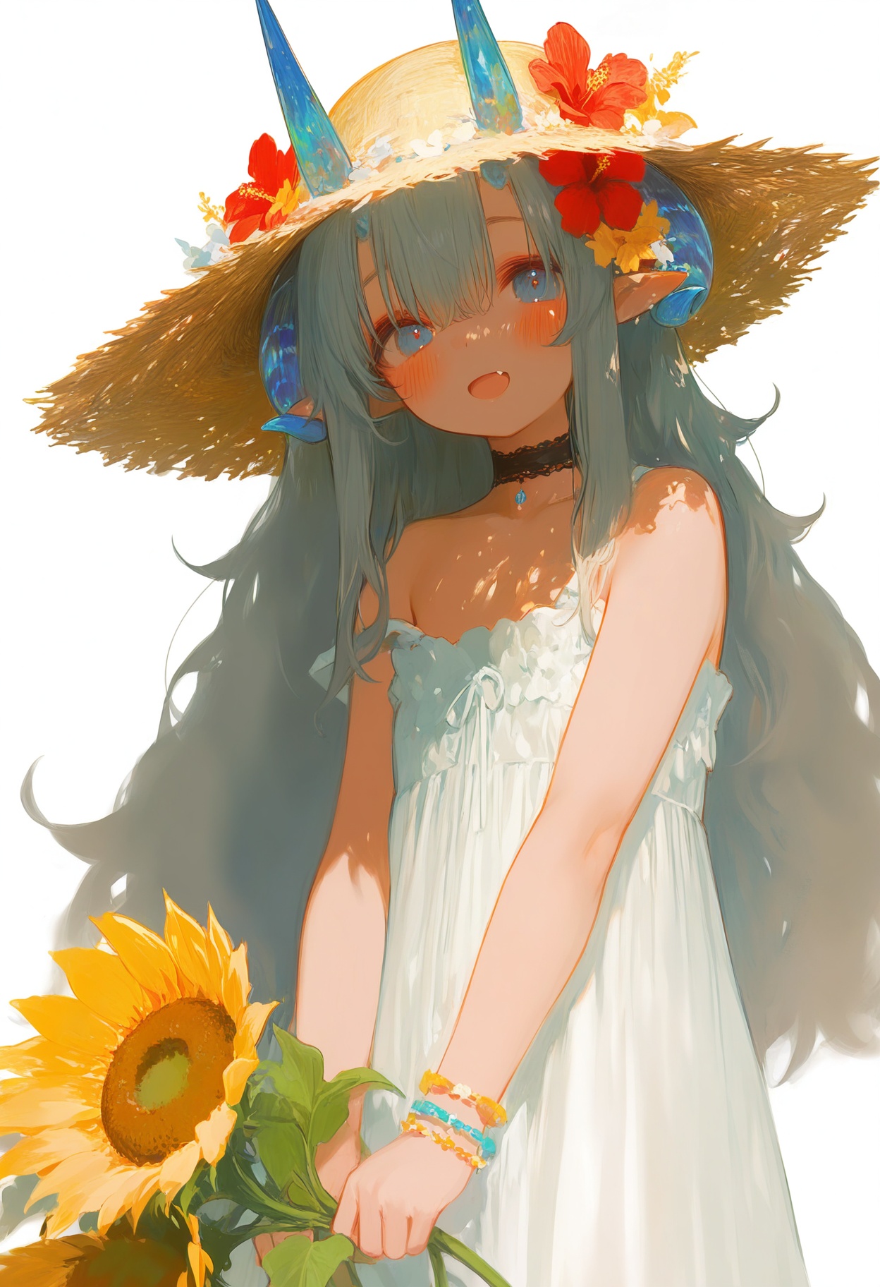 01xv2,  BREAK1girl,  flower on Tensor.Art