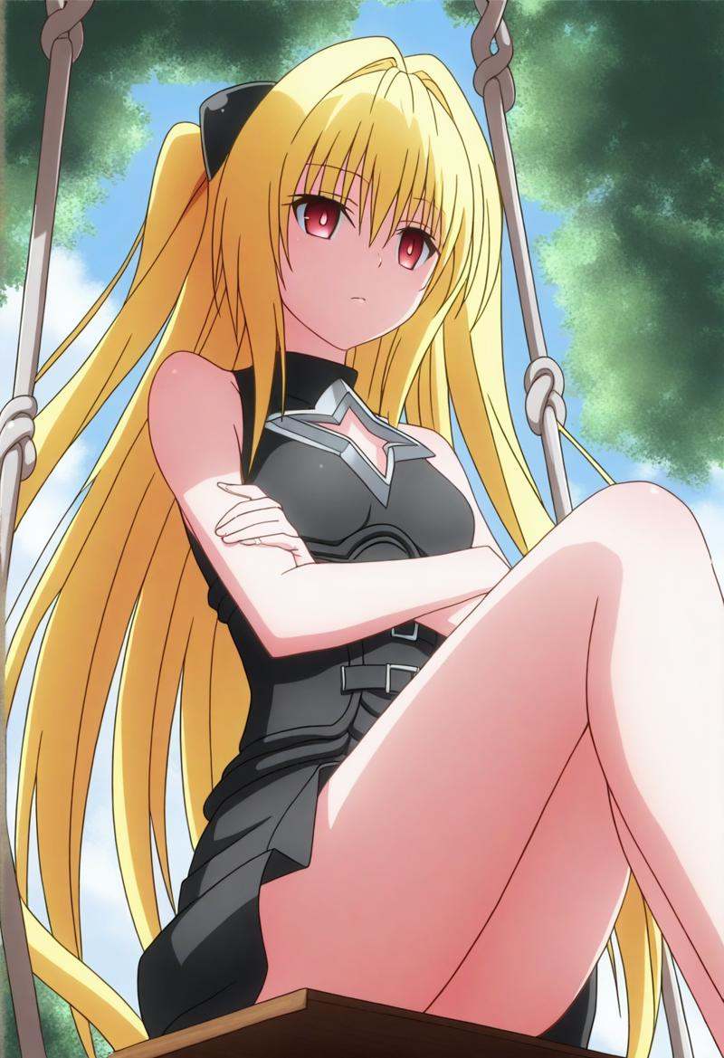 sysdeep_yami,  blonde hair,  red eyes on Tensor.Art