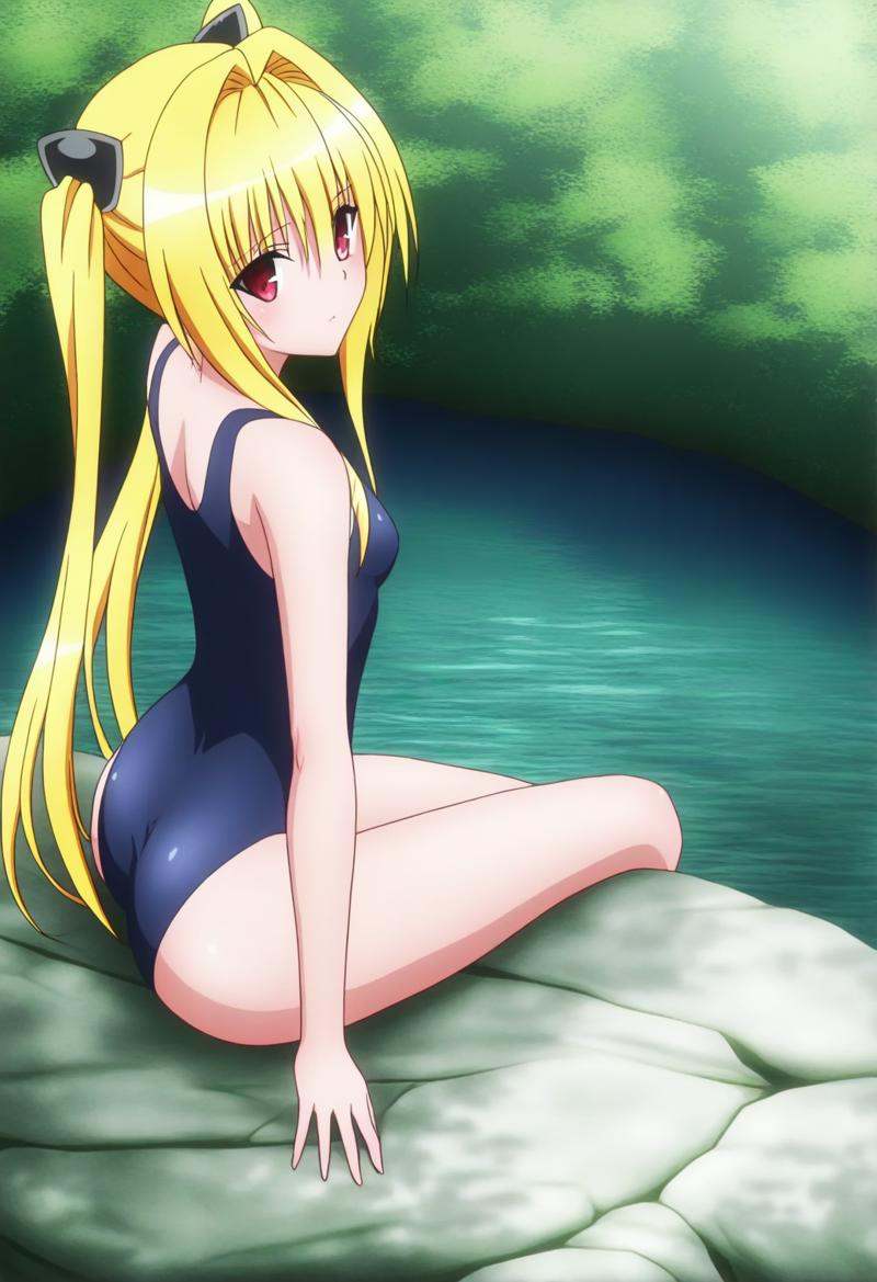 sysdeep_yami,  blonde hair,  red eyes on Tensor.Art