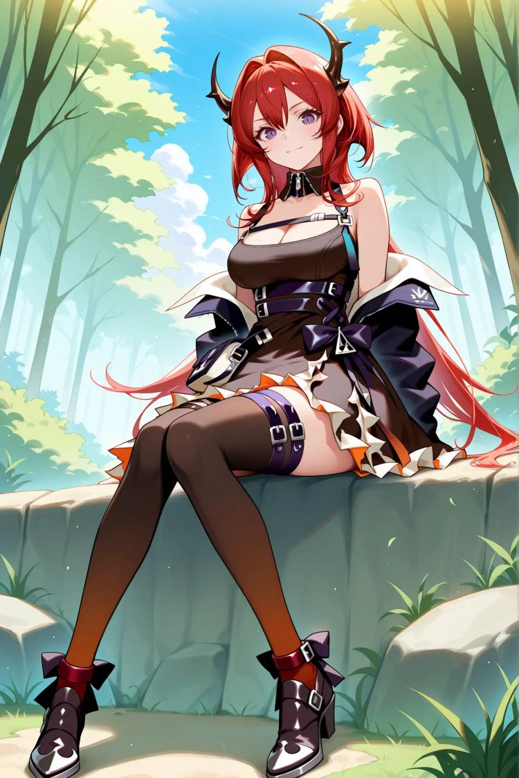 Surtr | Arknights | Pony XL | 3 Outfits by reprinter on Tensor.Art