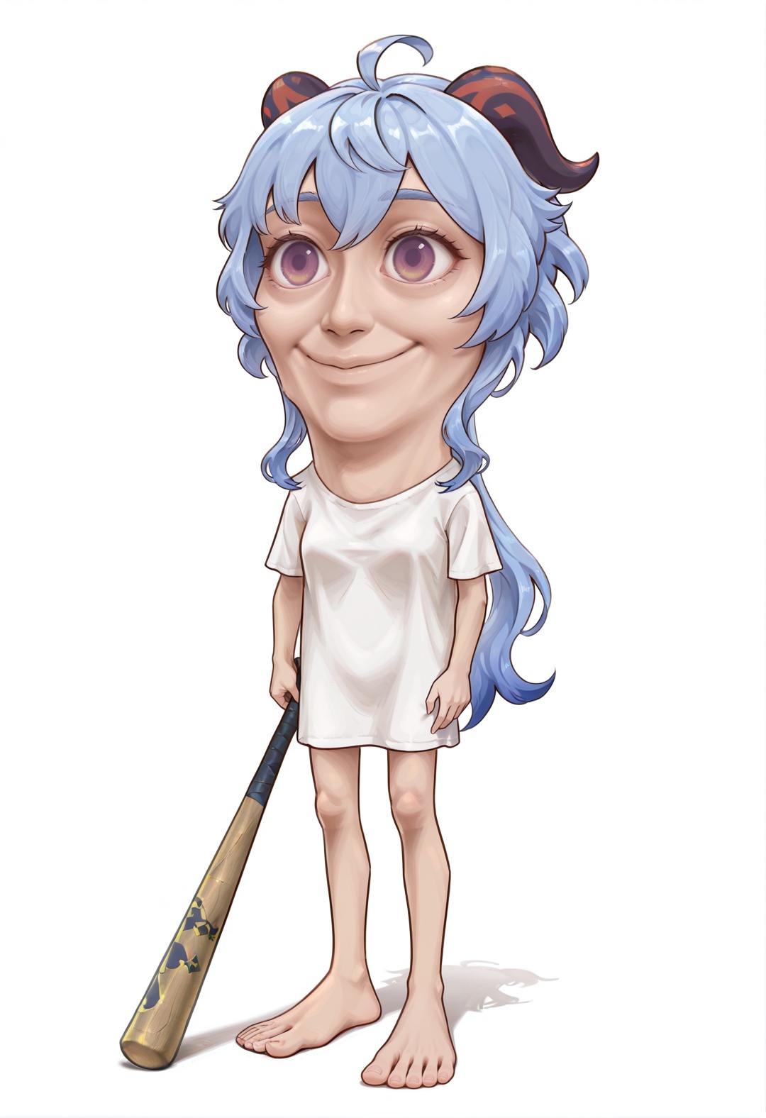 tungtungtungsahur,  full body,  white_background on Tensor.Art