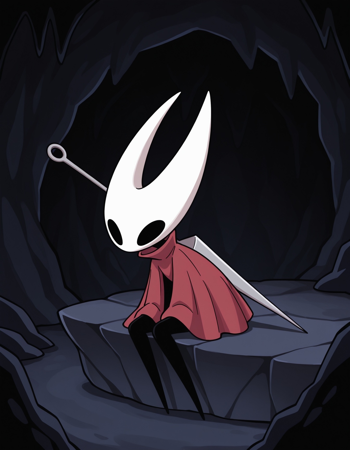 1girl,  solo,  hornet \(hollow knight\) on Tensor.Art