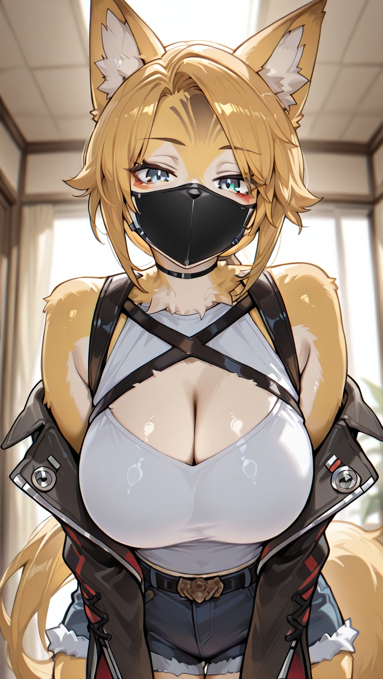1girl,  animal ear fluff,  body fur on Tensor.Art