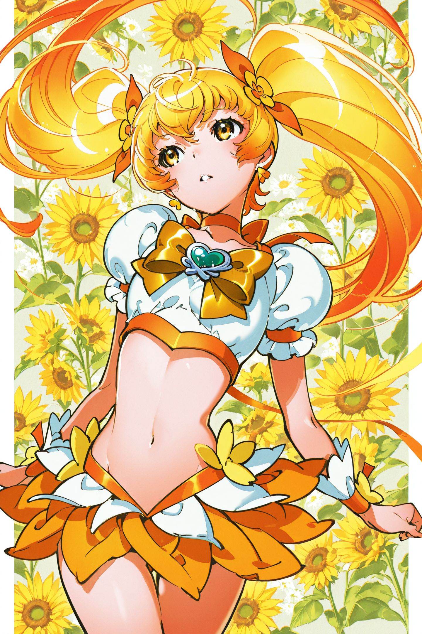 Yoneyama Mai Style,  1girl,  cure sunshine on Tensor.Art