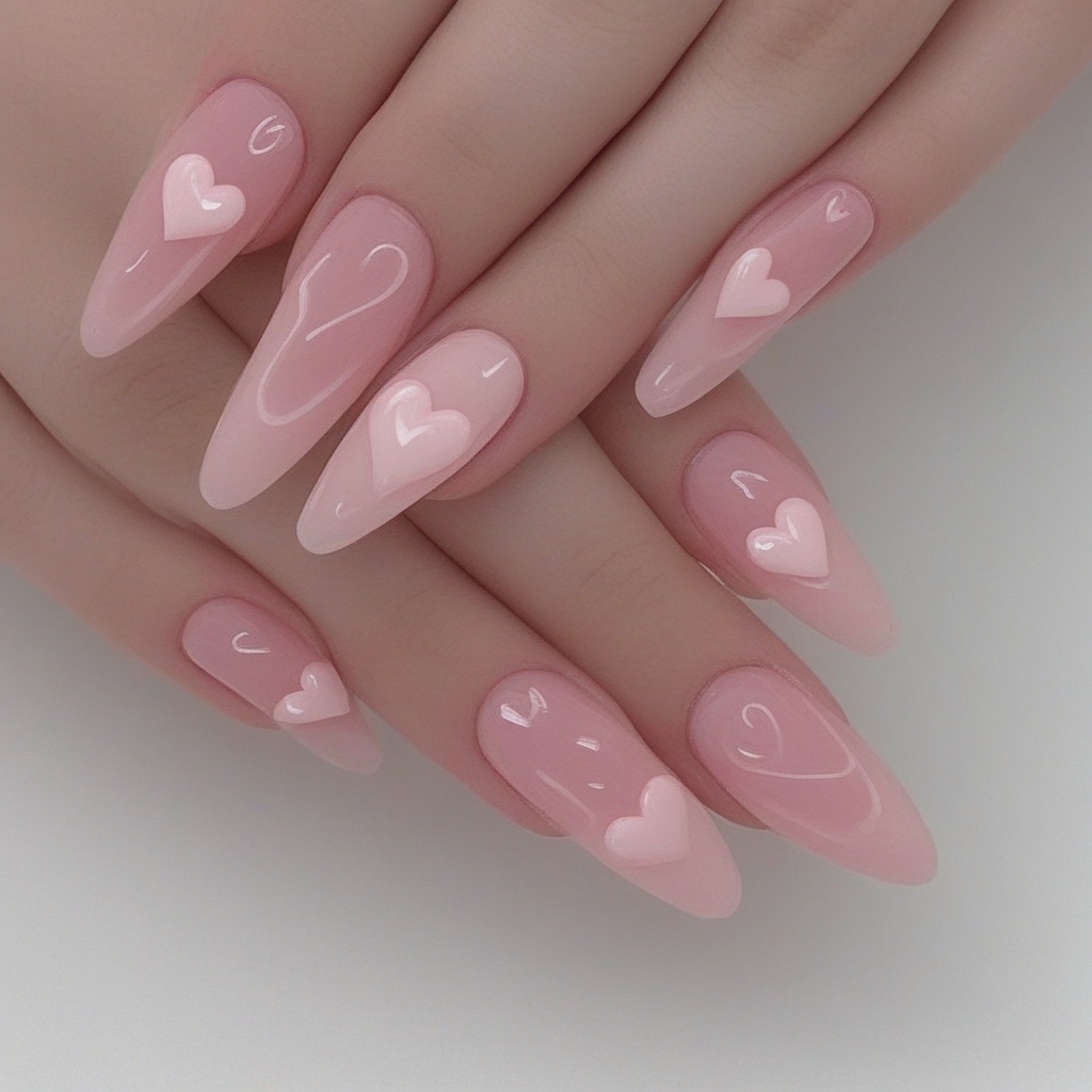 Aesthetic Nail,  Pinterest nails,  fingers on Tensor.Art