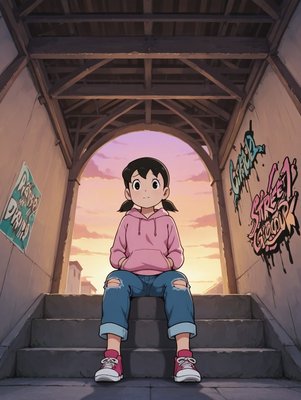 high detailed,  very aesthetic,  minamoto shizuka on Tensor.Art