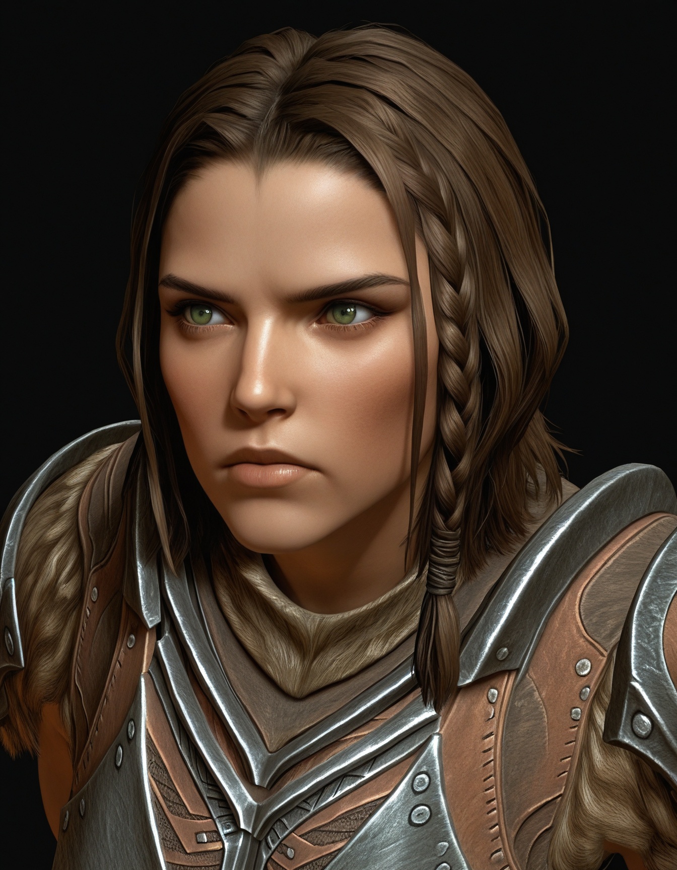 xlydiax,  brown hair,  medium hair on Tensor.Art