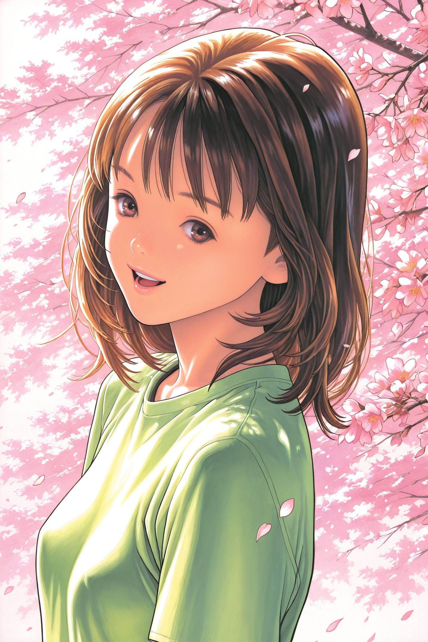 Katsura Masakazu Style,  Yoshizuki Iori,  1girl on Tensor.Art
