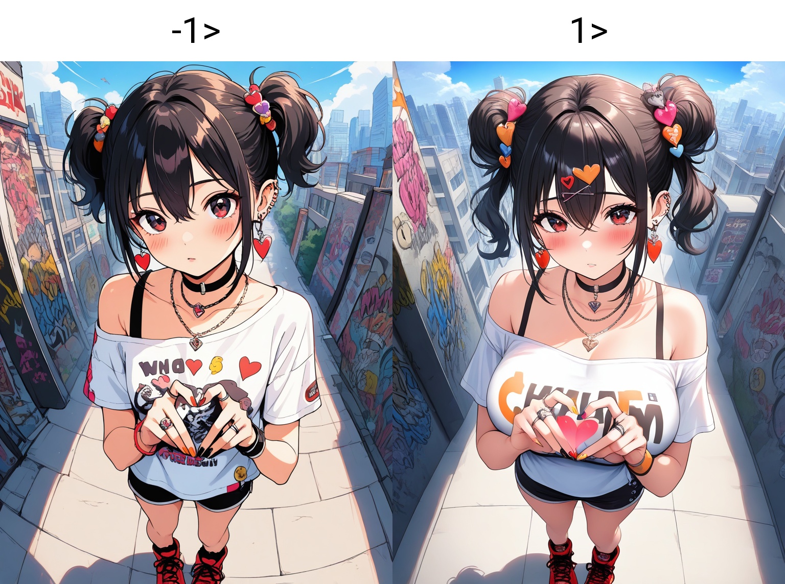 1girl,  looking at viewer,  blush on Tensor.Art