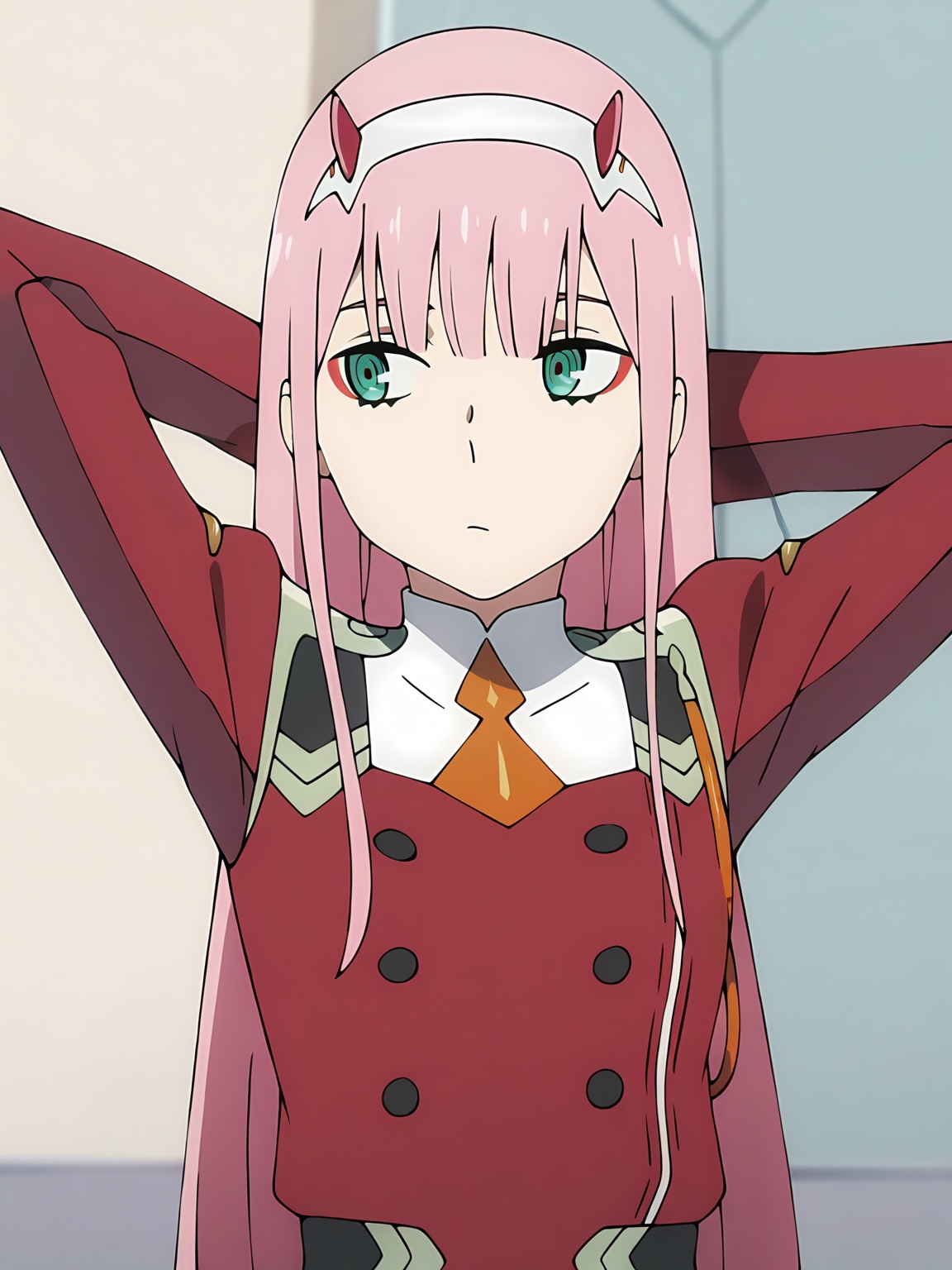 zero two (darling in the franxx),  1girl,  solo on Tensor.Art