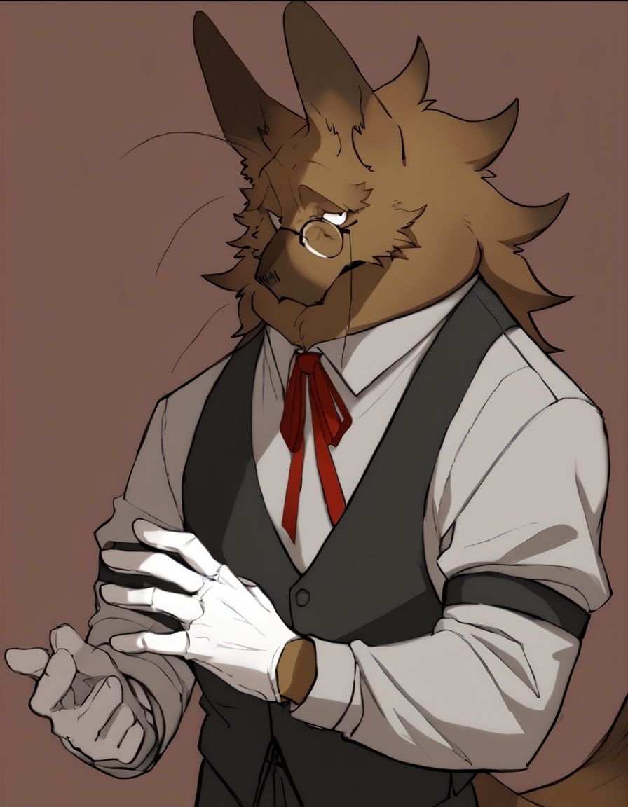 bergner,  1boy,  furry male on Tensor.Art