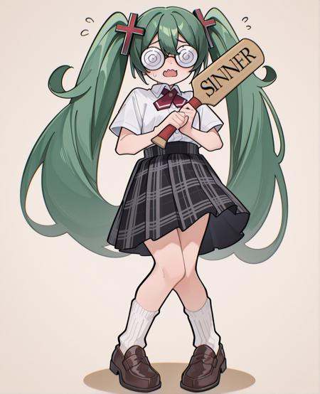 fujoshi miku,  1girl,  solo on Tensor.Art