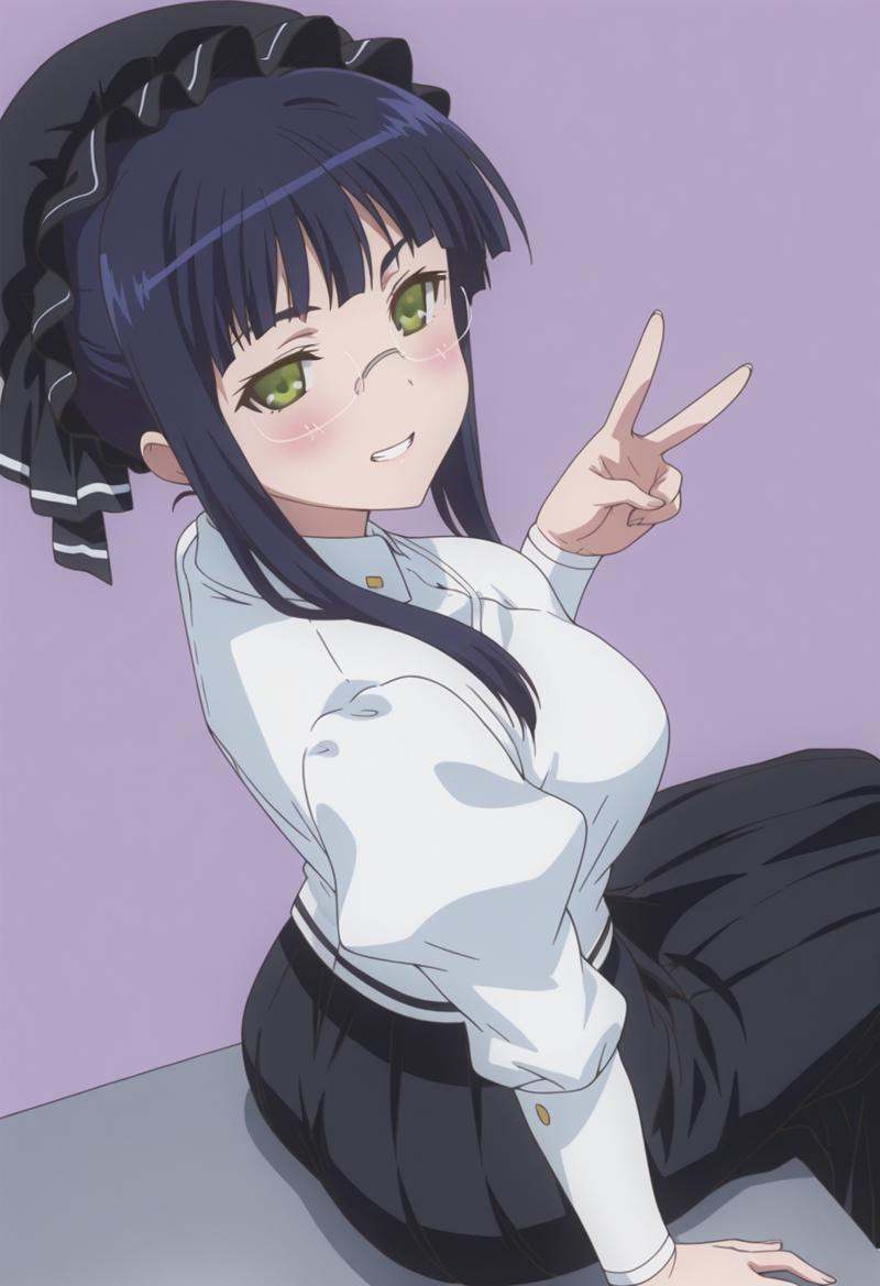 anime screencap,  anime coloring,  mikan on Tensor.Art