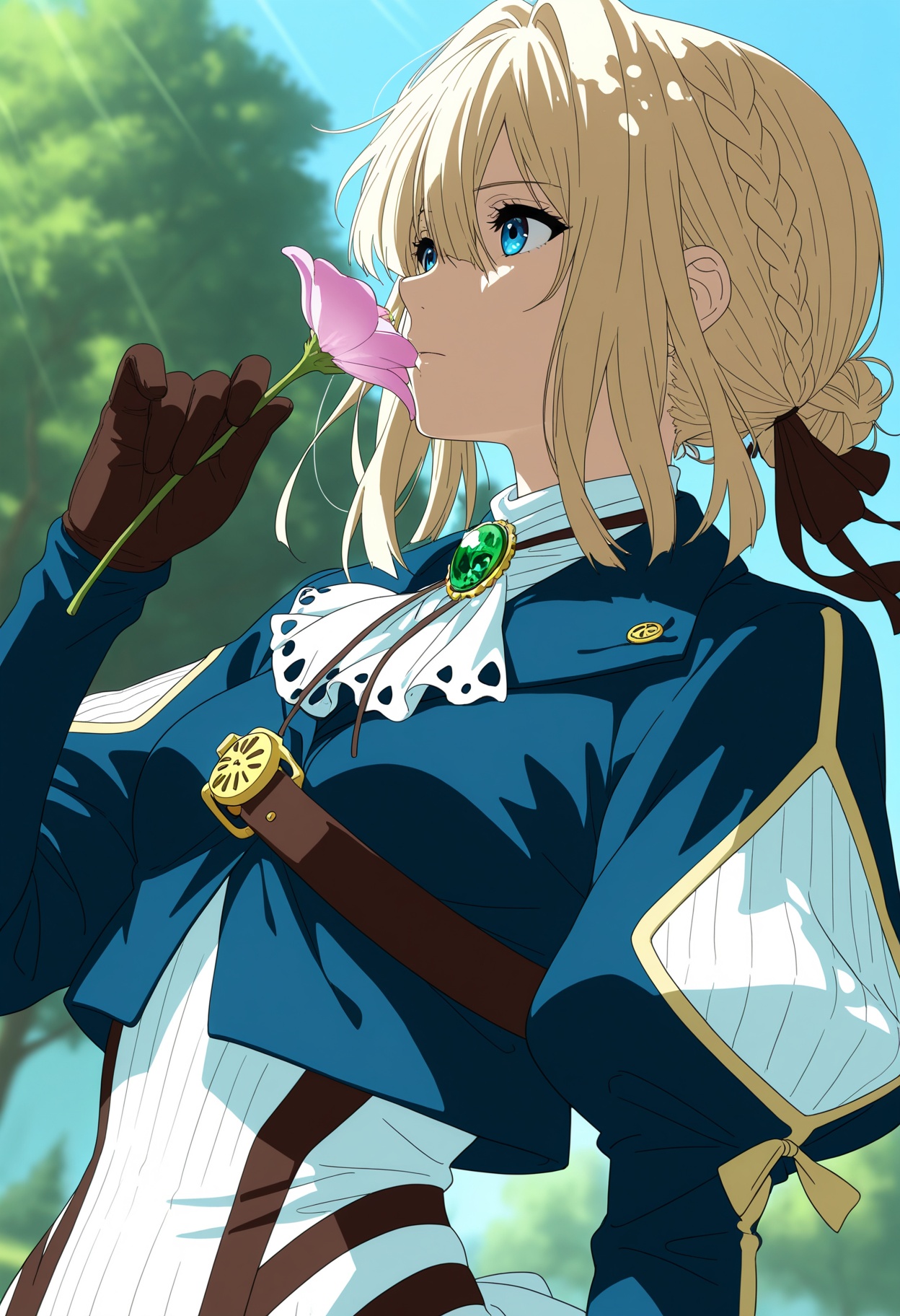 masterpiece,  flat color,  anime screenshot on Tensor.Art