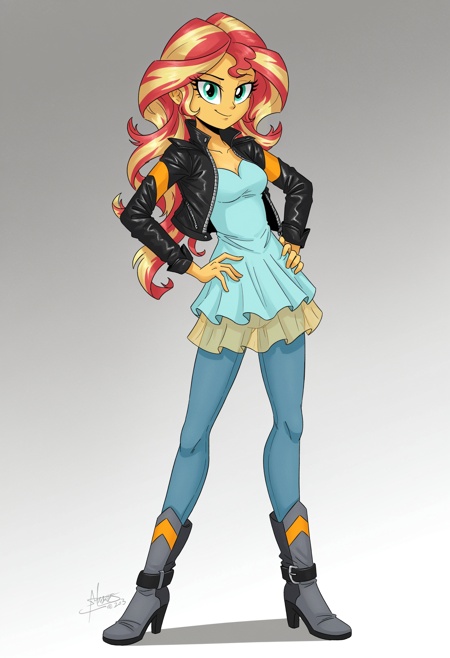 masterpiece,  best quality,  sunset shimmer on Tensor.Art