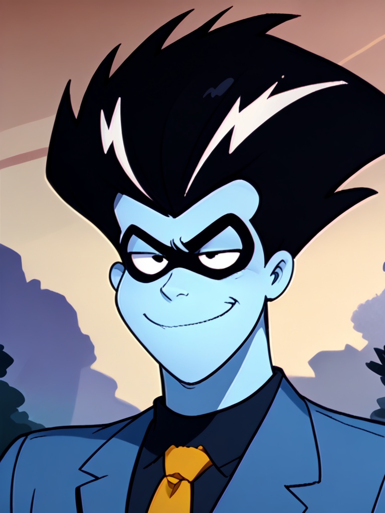 1boy,  solo,  freakazoid on Tensor.Art