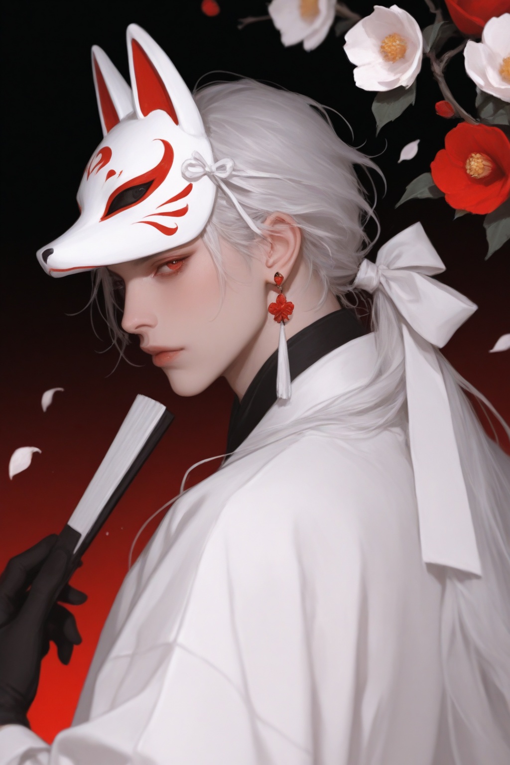 1boy,  mask,  male focus on Tensor.Art