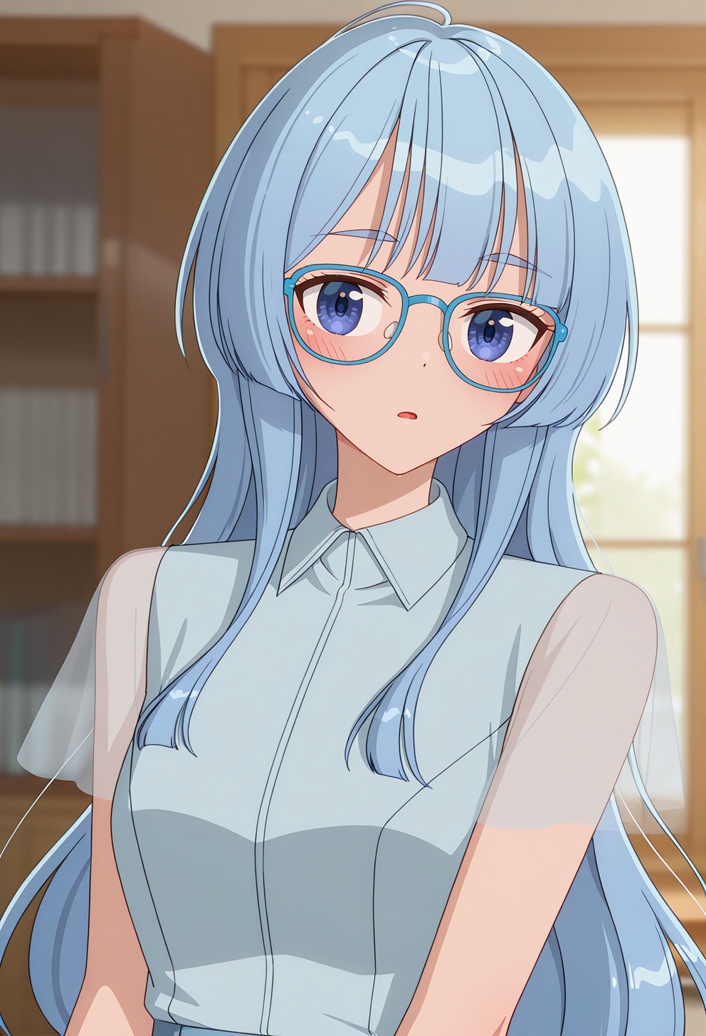 SEIHA SHIUNJI,  solo,  glasses by wiehhg_37 on Tensor.Art