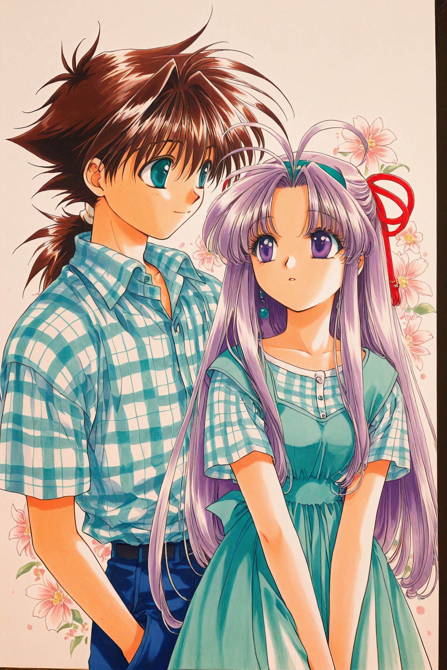 Minene Sakurano Style,  Tasuke Shichiri,  brown hair on Tensor.Art