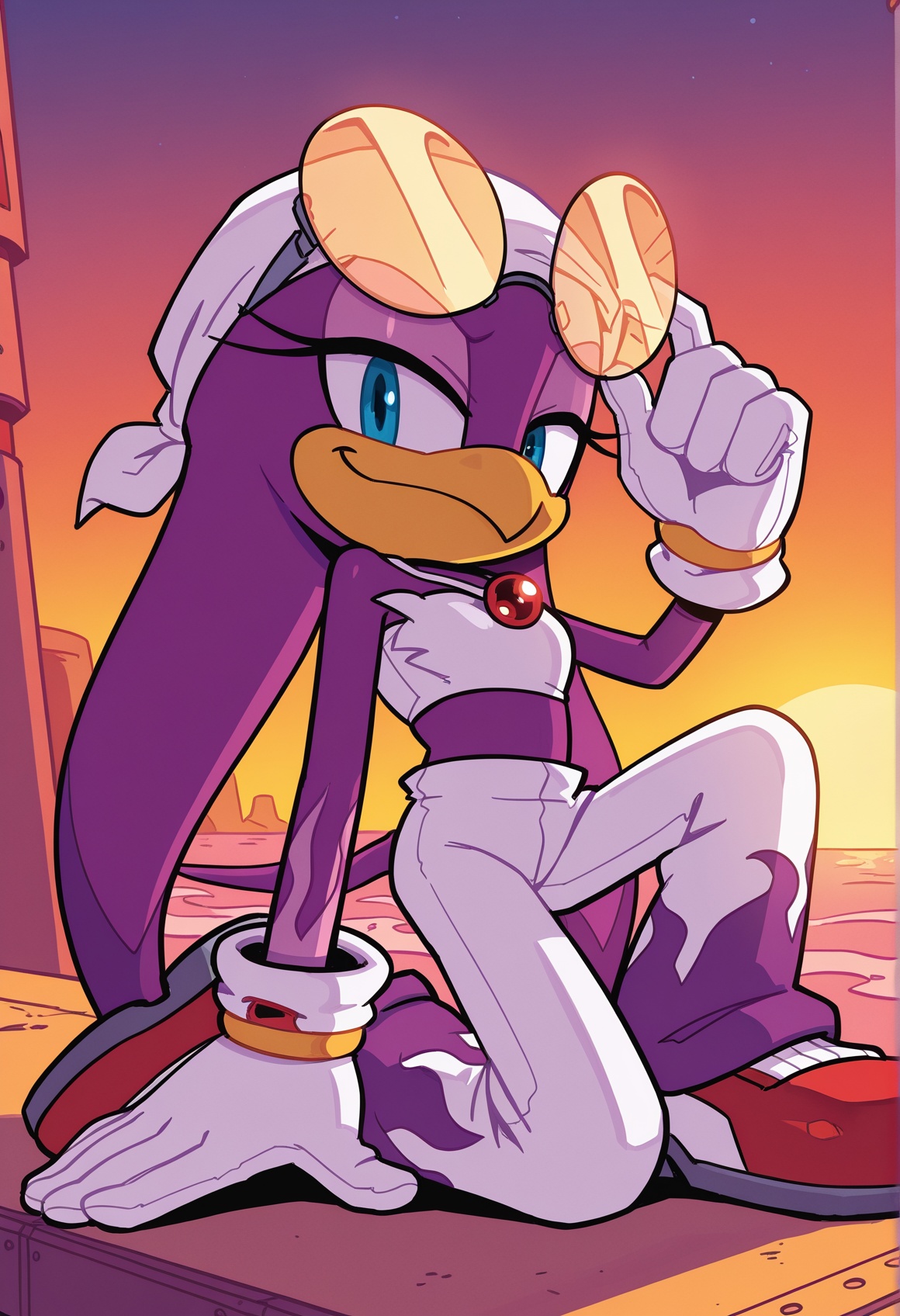 sonic (series),  1girl,  solo on Tensor.Art