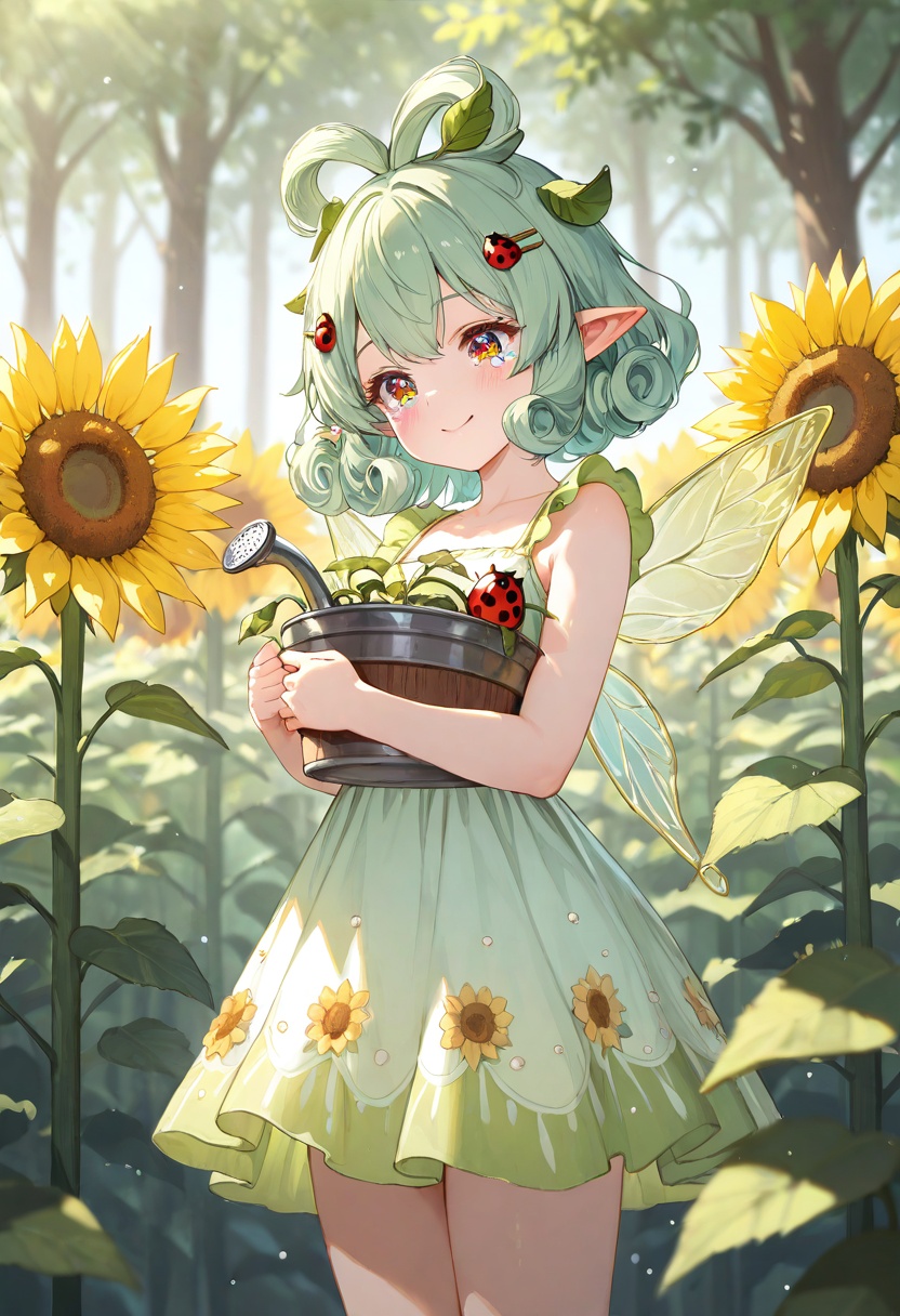 masterpiece,  best quality,  fairy garden aesthetic on Tensor.Art