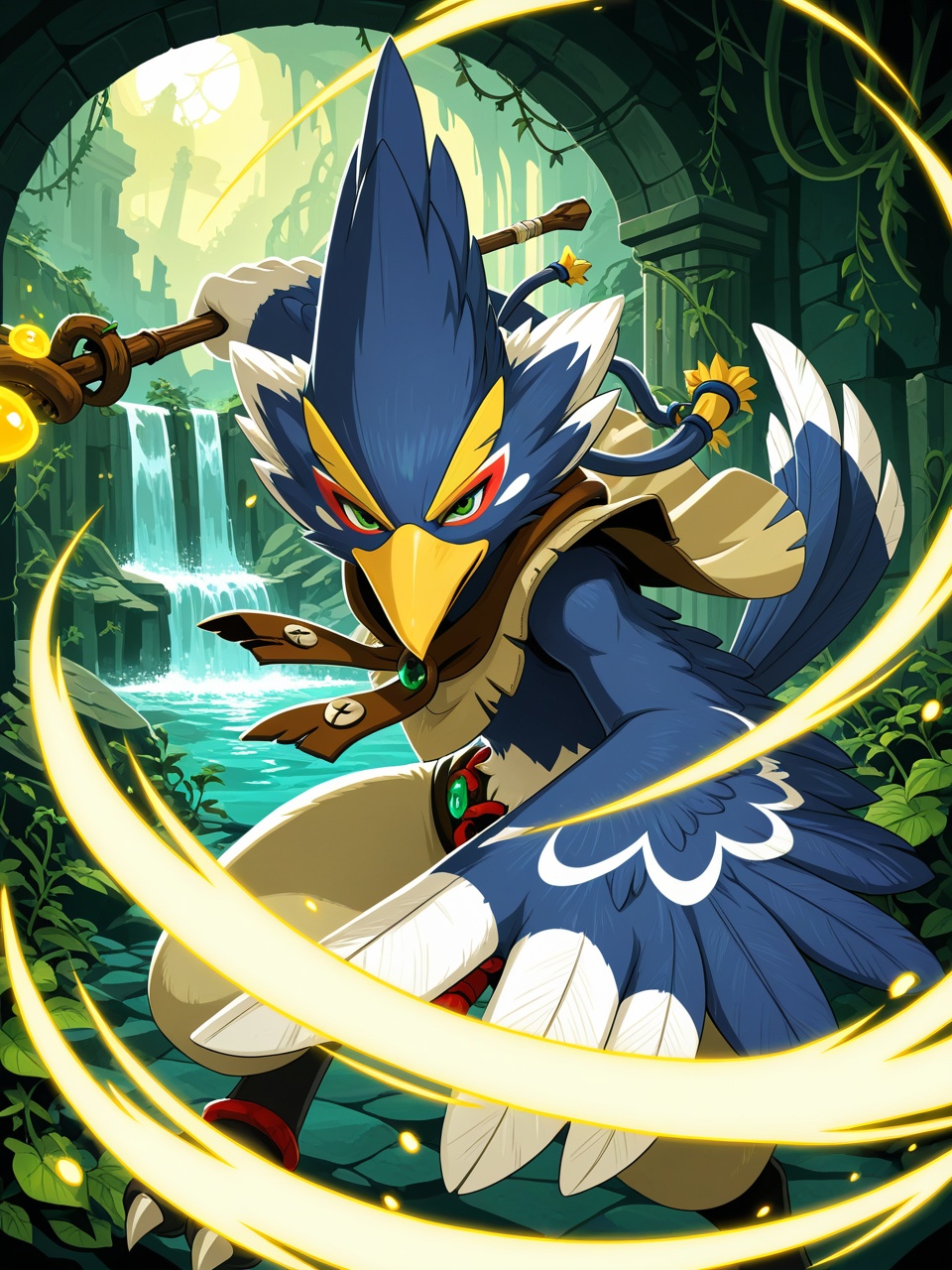 revali,  portrait,  winged arms on Tensor.Art