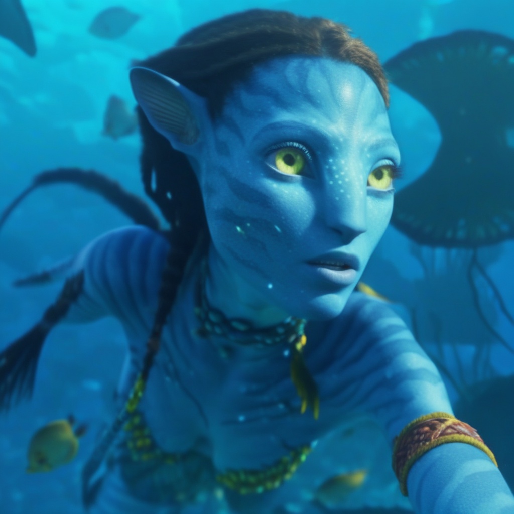 beautiful Na’vi,  1girl,  alien on Tensor.Art