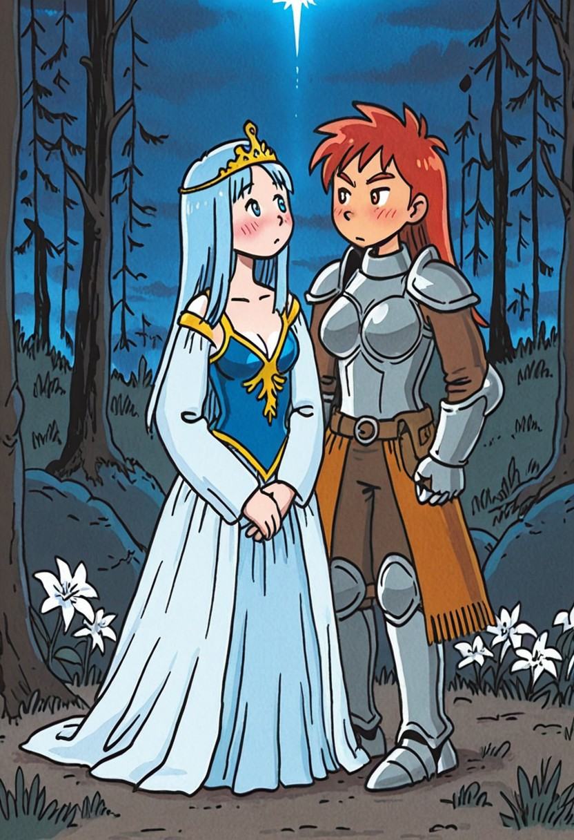 2girls,  fantasy,  romance on Tensor.Art