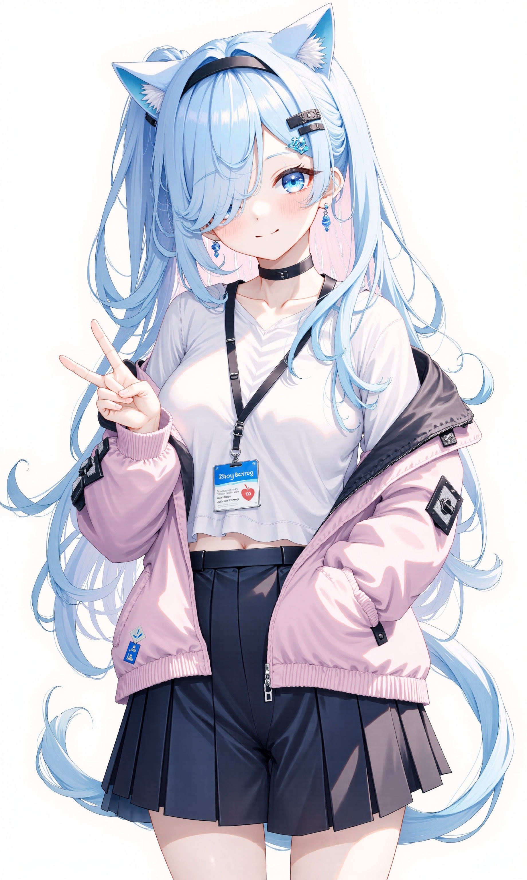 An anime girl,  full body,  wide_shot on Tensor.Art