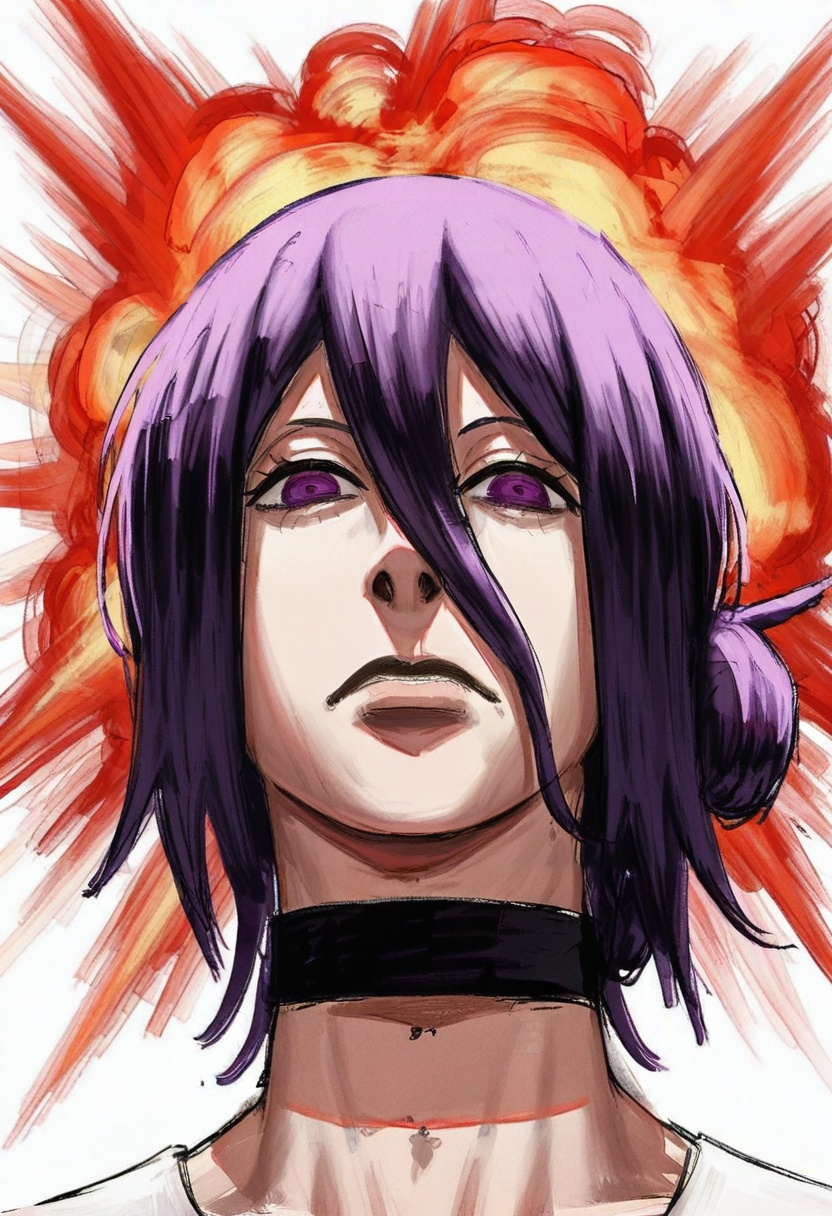 reze \(chainsaw man\),  solo,  choker on Tensor.Art