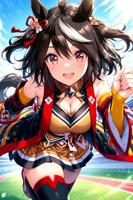 masterpiece,  best quality,  kitasan black \(umamusume\) on Tensor.Art