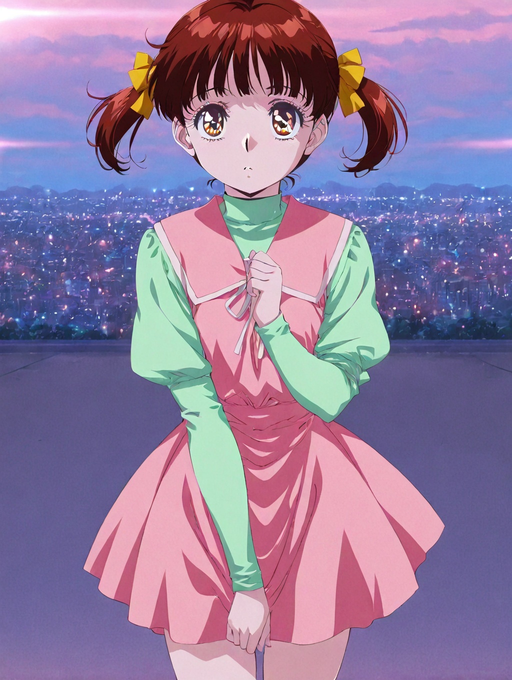 shinohara miho,  twintails,  1girl on Tensor.Art