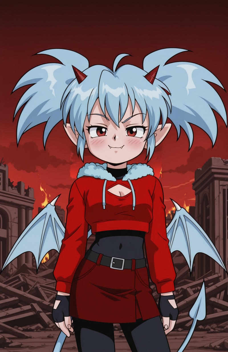 1girl,  solo,  ruins on Tensor.Art