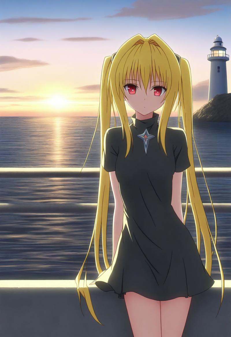 sysdeep_yami,  blonde hair,  red eyes on Tensor.Art