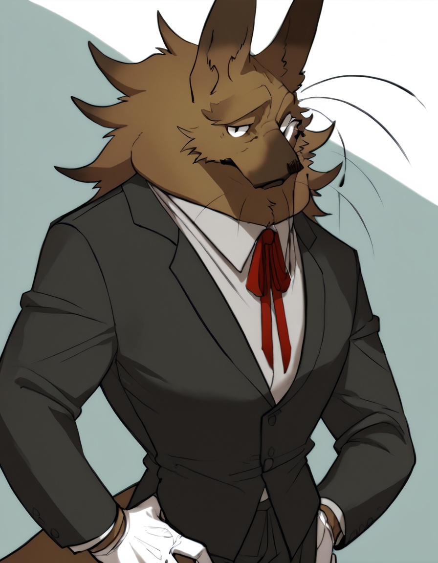 bergner,  1boy,  furry male on Tensor.Art