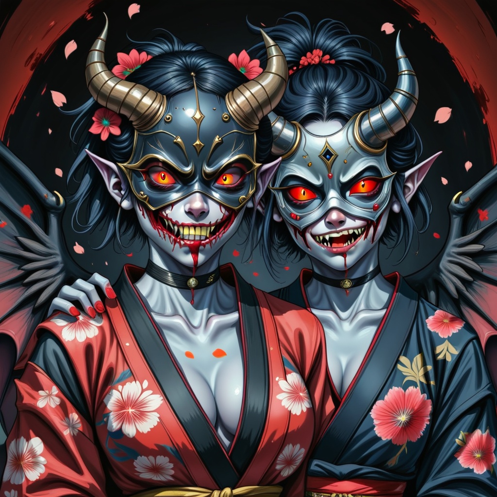 naboka,  scsource_anime,  fangs on Tensor.Art