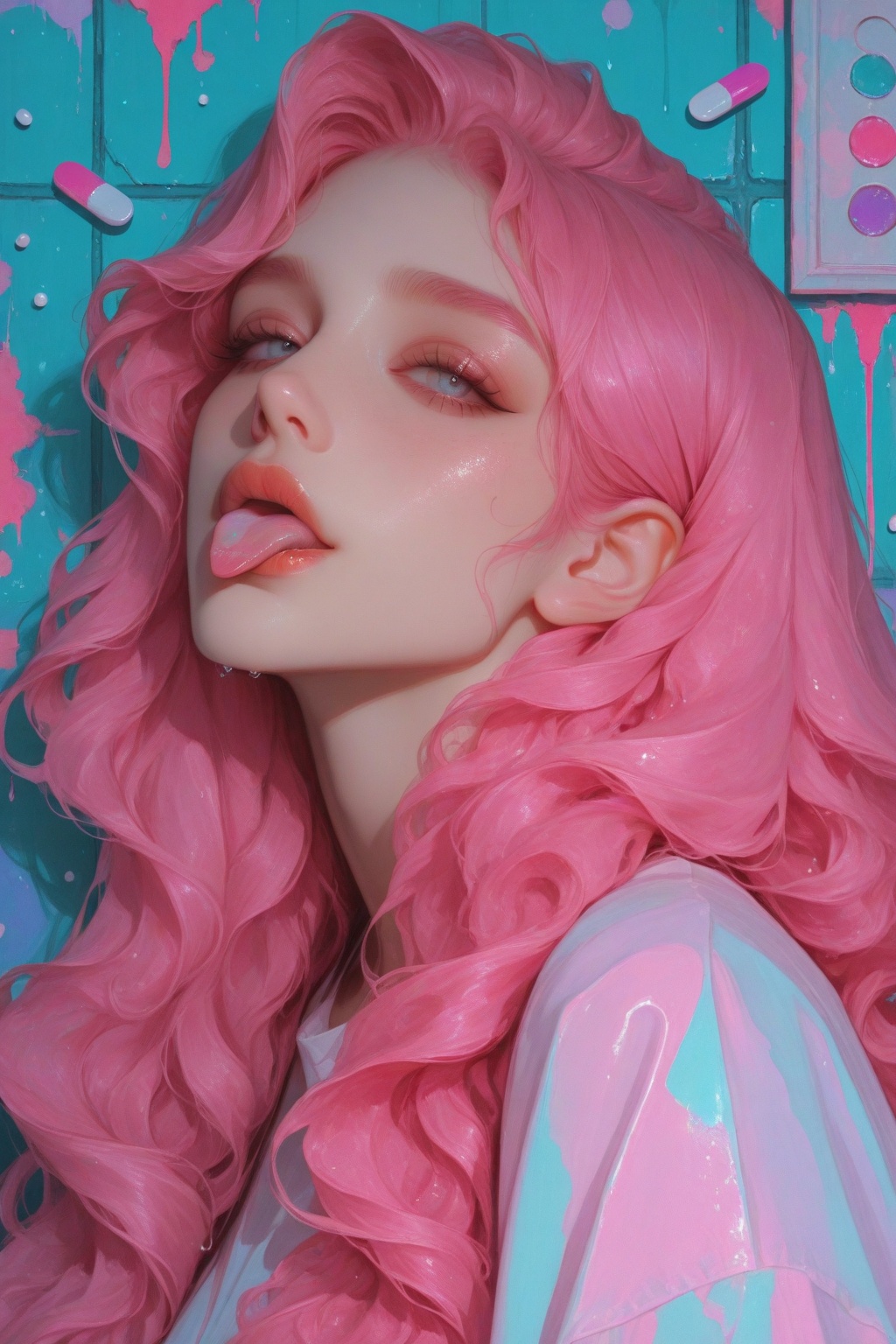 1girl,  solo,  long hair on Tensor.Art