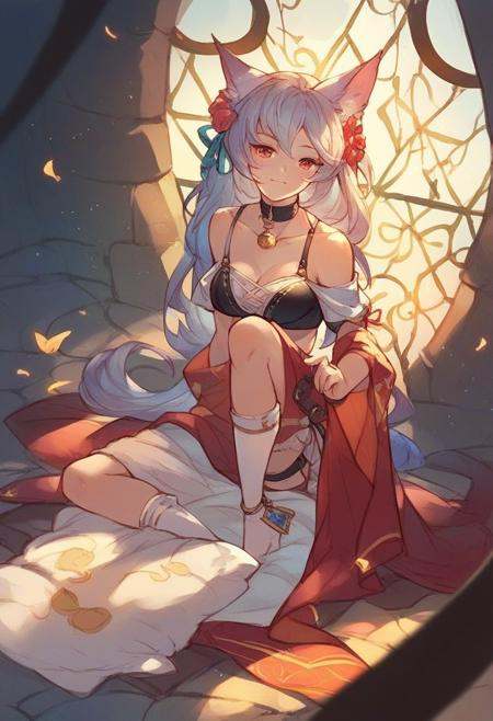 gb_style,  exploring the dungeon,  female on Tensor.Art