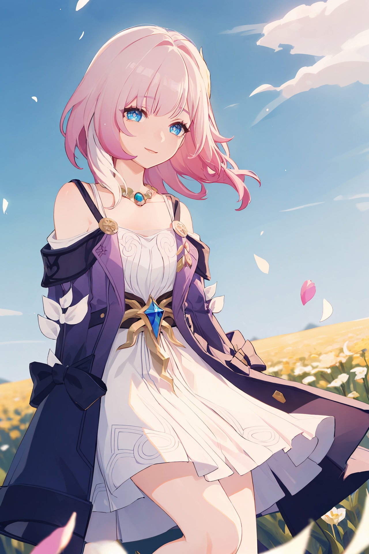 1girl,  cyrene \(honkai: star rail\),  solo on Tensor.Art