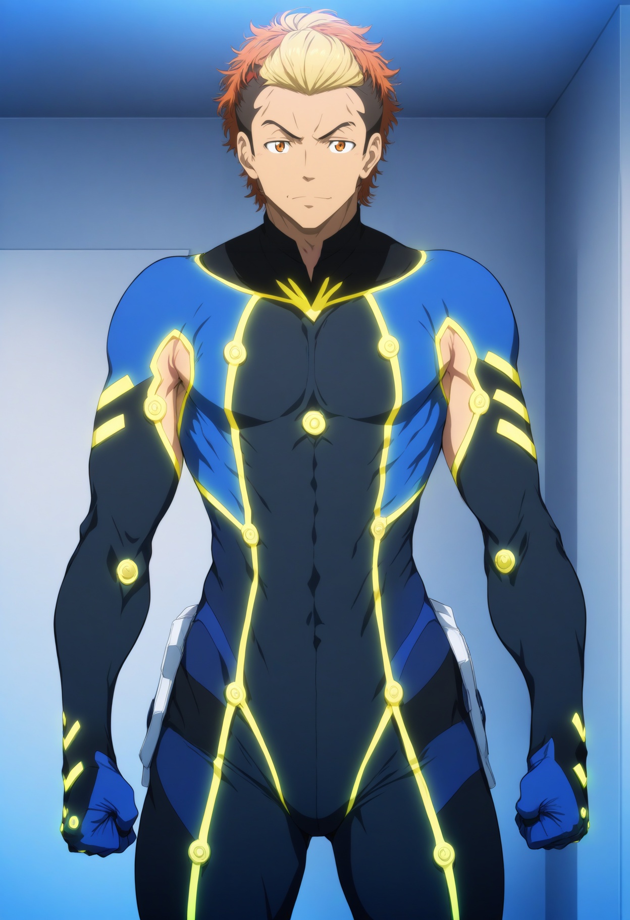 tsutomu domon,  male focus,  1boy on Tensor.Art