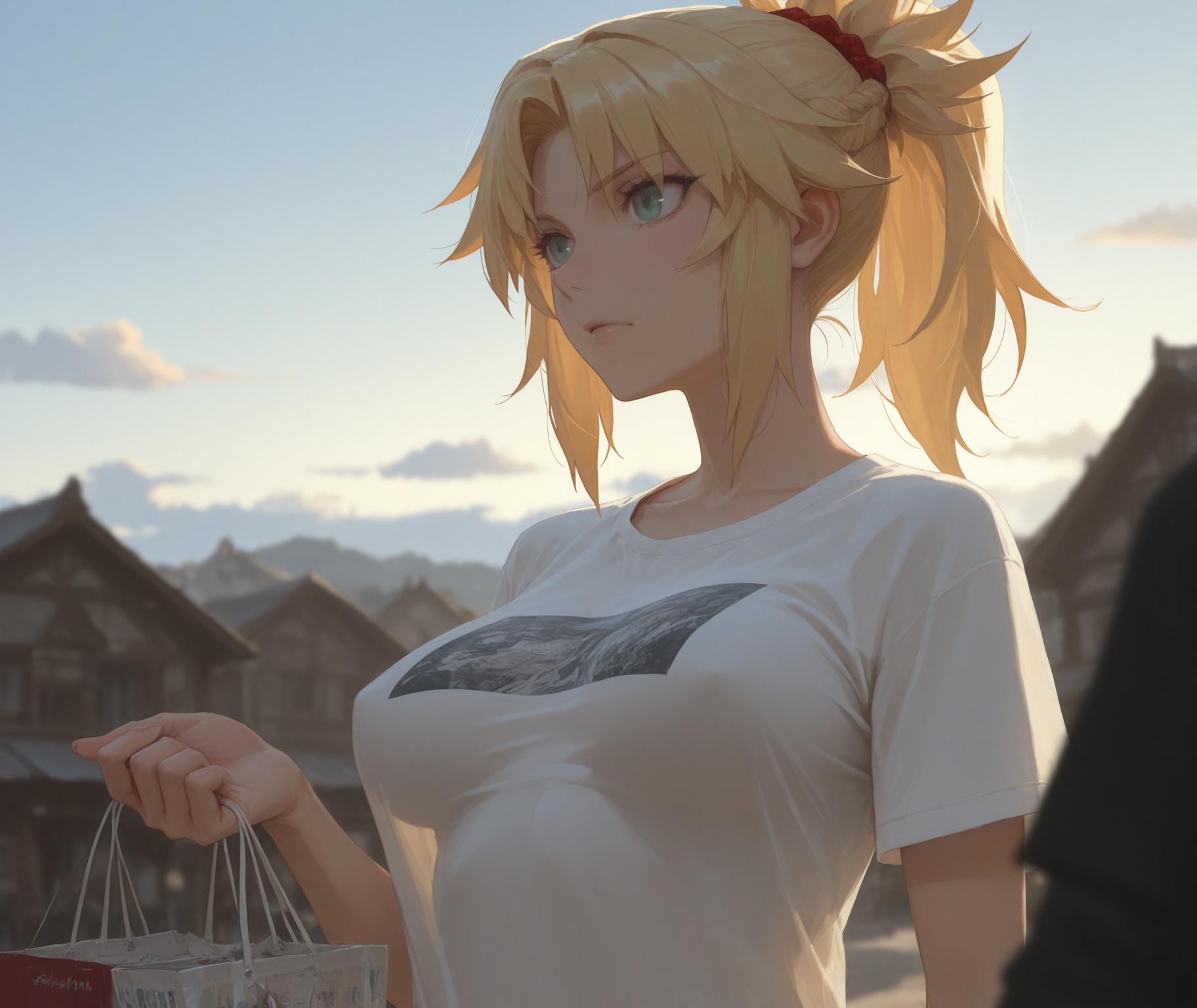anime coloring,  1girl,  mordred \(fate/apocrypha\) on Tensor.Art