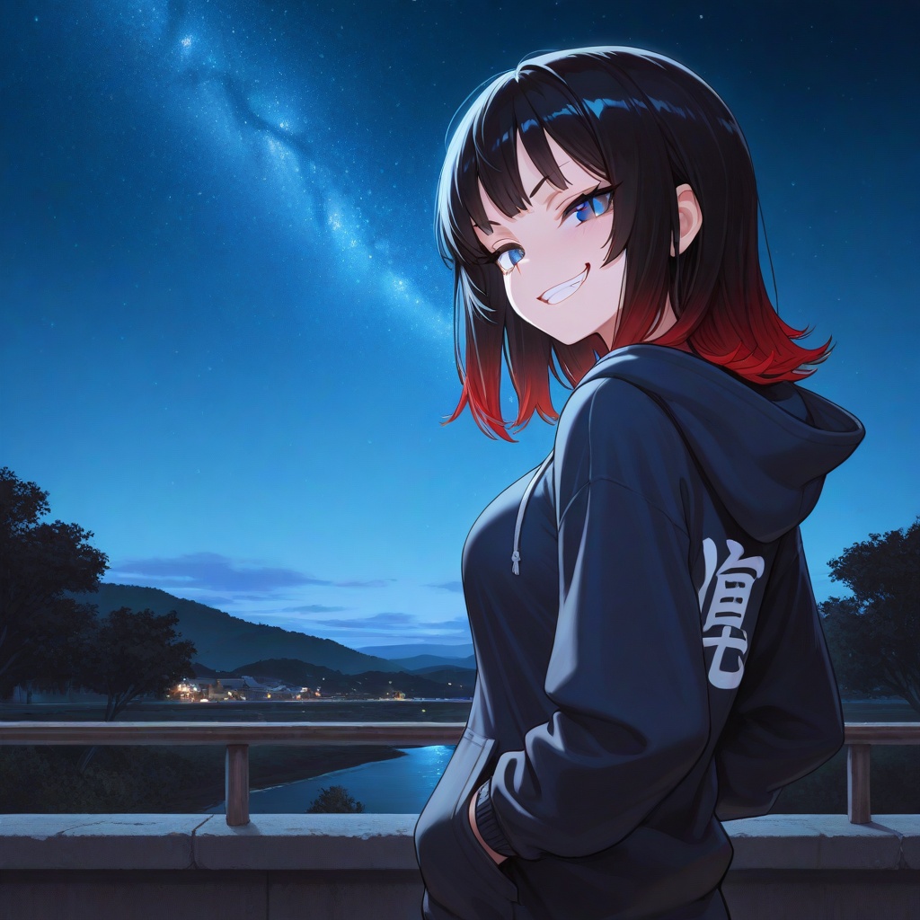 1girl,  masterpiece,  starry sky on Tensor.Art